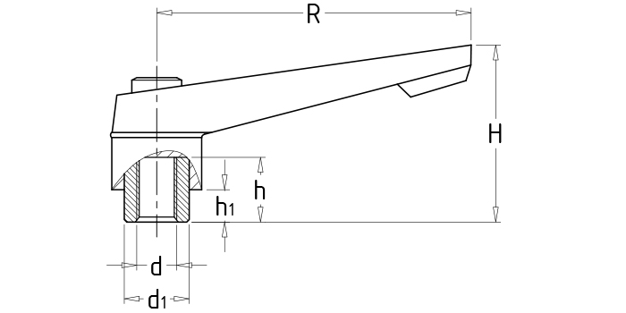 可調位緊定手柄