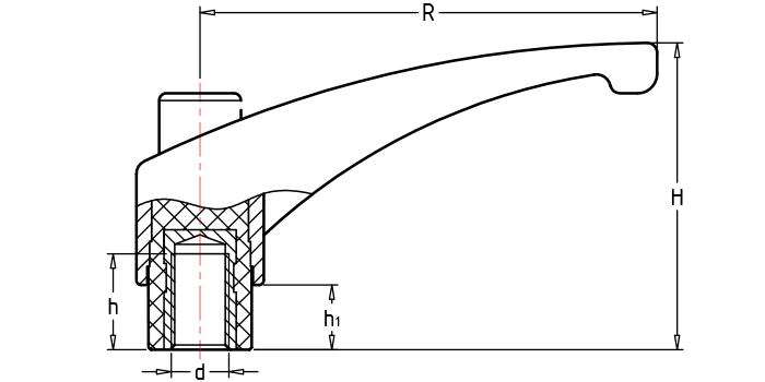 可調位緊定手柄