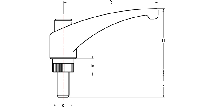 可調位緊定手柄